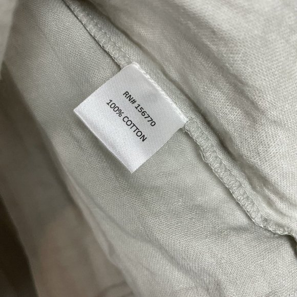 Roolee Baby Doll Puff Sleeve Green Contrast Button Casual Top Size Small - Picture 5 of 8